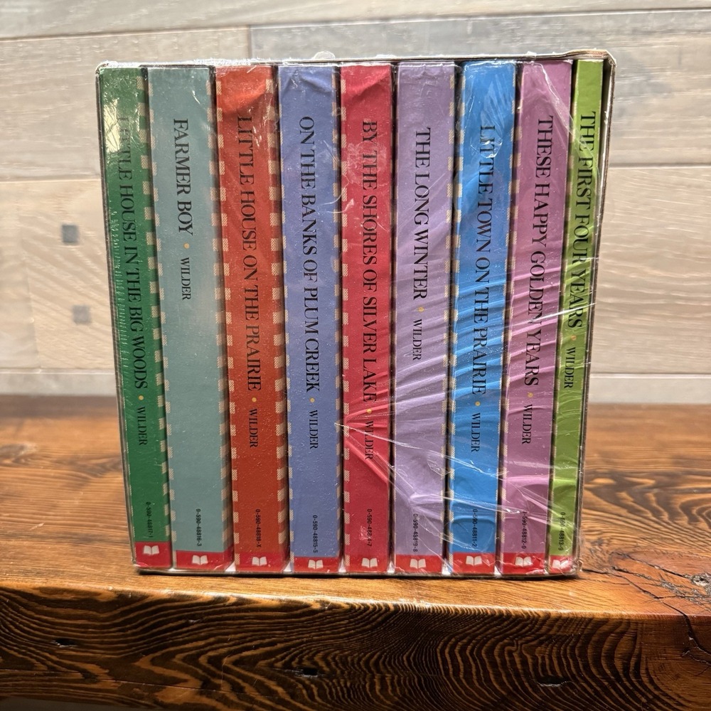 Little House On The Prairie Book Set 9 Books New Factory Sealed